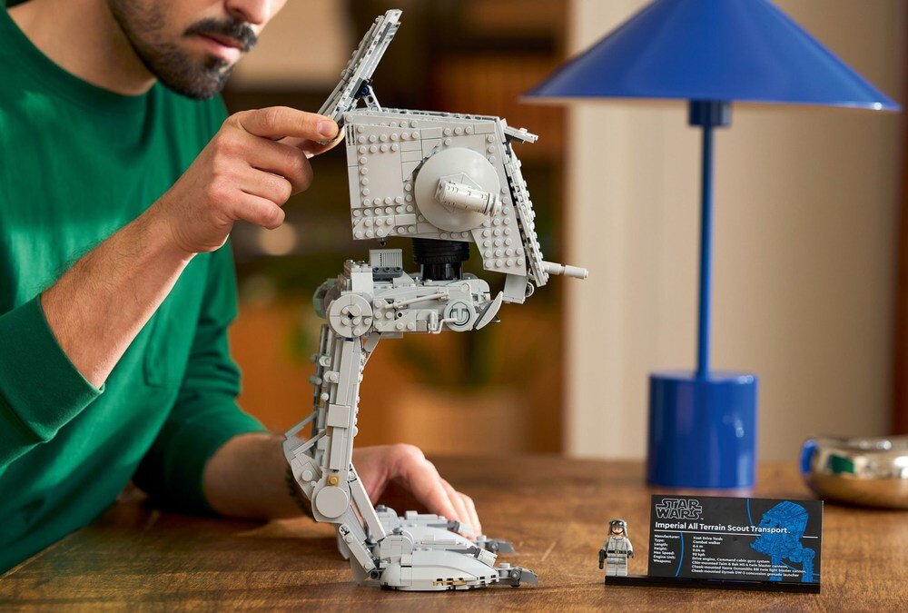 LEGO 75417 Star Wars Maszyna krocząca AT-ST    elementy opis konstrukcji wiek
 