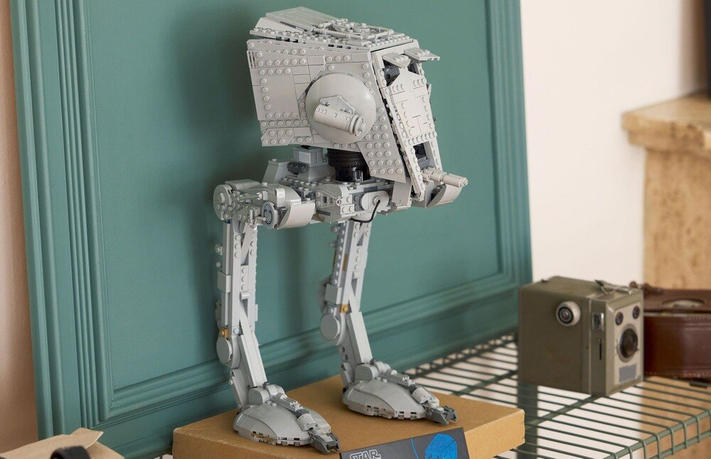 LEGO 75417 Star Wars Maszyna krocząca AT-ST    relaks spędzanie czasu kreatywne myślenie koordynacja 
 