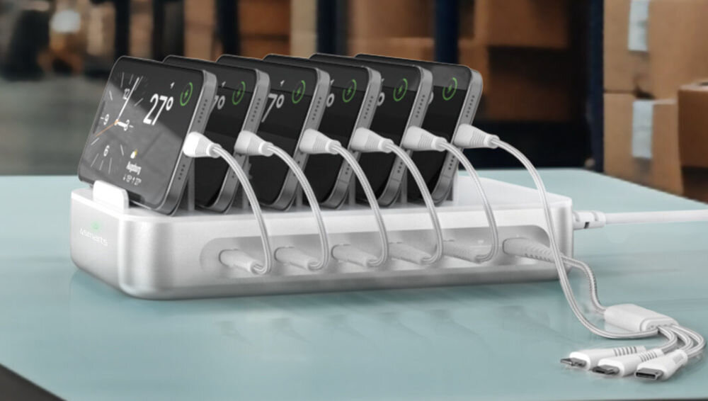 Stacja ładująca 4SMARTS Team 100 W urzadzenie porty, kabel