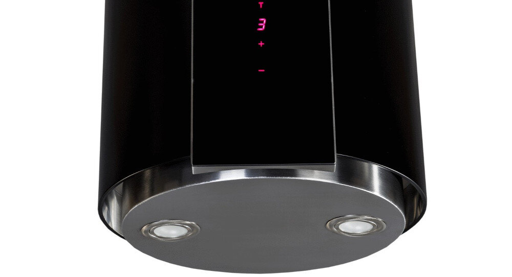 Okap VDB Tube Glass LED oświetlenie