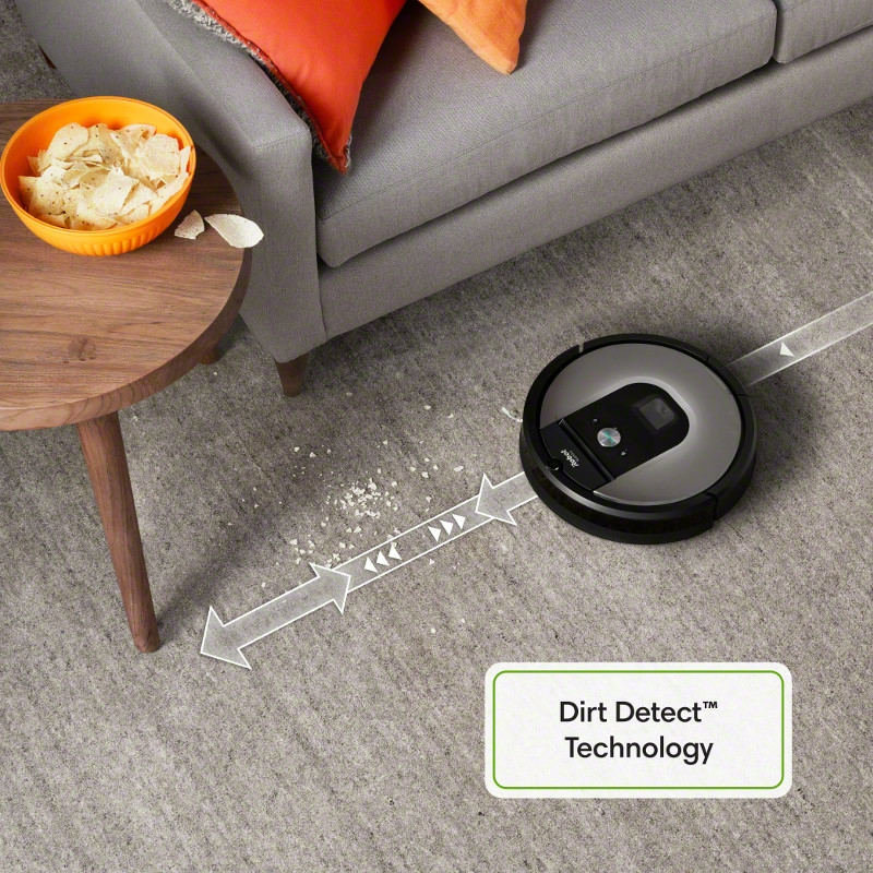 Odkurzacz IROBOT Roomba 965 mapowanie