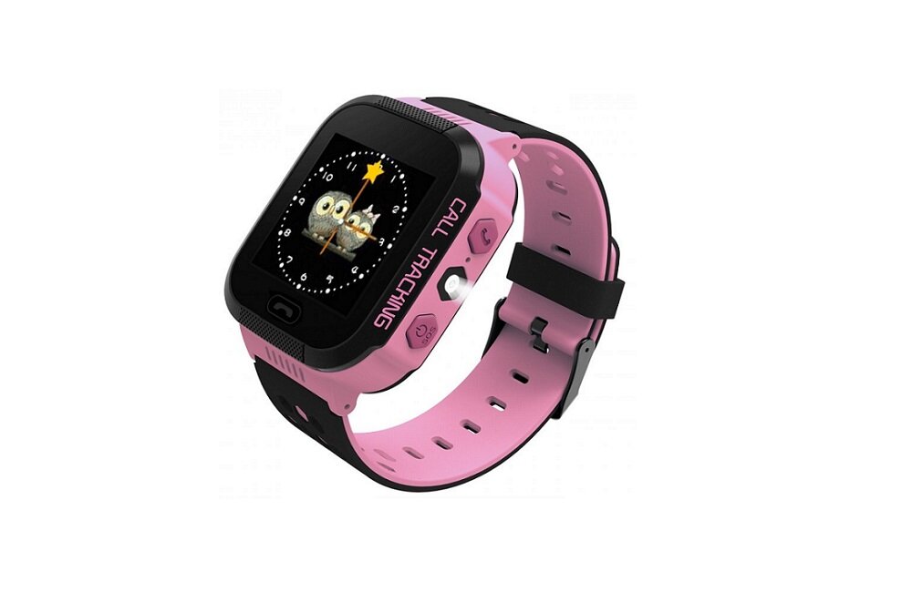 Smartwatch ART SGPS 02P Różowo czarny 