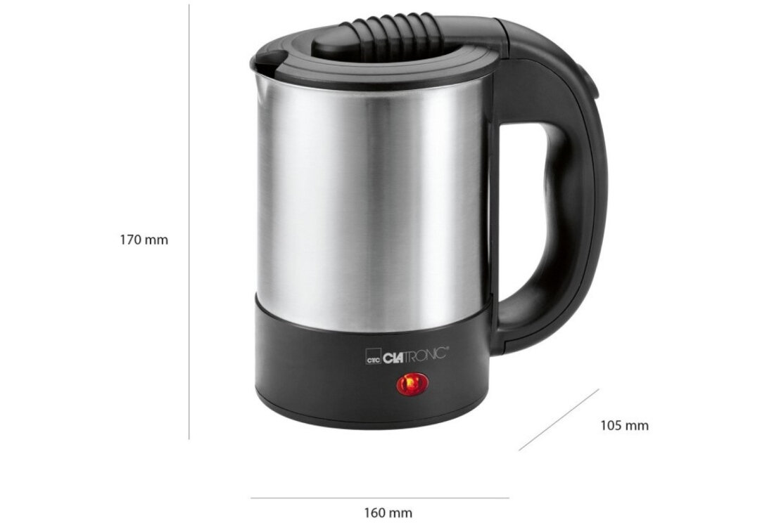 Czajnik CLATRONIC WKR 3624 pojemność rozmiar wymiary waga