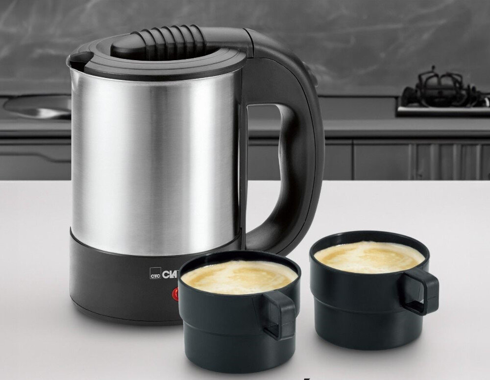 Czajnik CLATRONIC WKR 3624 Bezpieczny wygodny wykonanie materiał stalowa konstrukcja transport