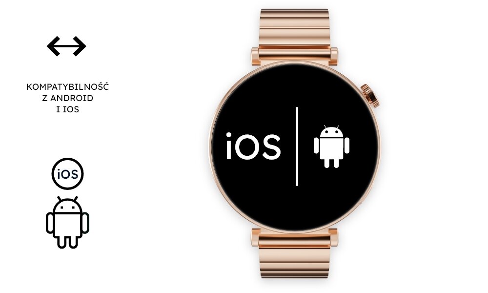 Smartwatch GARETT Rose Współpraca 
