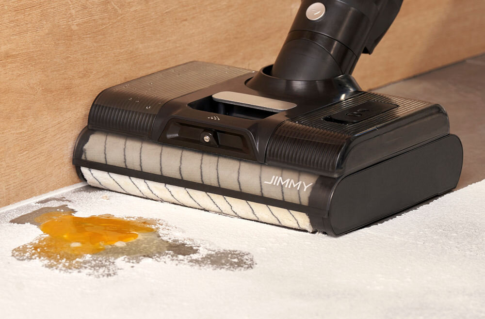 Odkurzacz JIMMY PW11 Pro z aktywnym mopowaniem automatyczne dostosowanie siły ssania do zabrudzenia wbudowany czujnik kurzu efektywność oszczędnośc energii dokładne usuwanie kurzu i brudu ręczne automatyczne dozowanie wody precyzyjne dopasowanie intensywności czyszczenia skuteczność oszczędność 