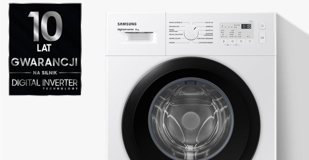 Pralka SAMSUNG WW60A3120BH EO 6kg 1200 obr silnik gwarancja