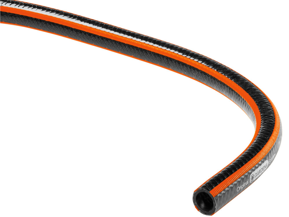 Wąż ogrodowy GARDENA Comfort Flex 1-2 cala 50 m 18039-50 maksymalne cisnienie do 25 bar solidny oplot spiralny wysokiej jakosci tworzywo sztuczne trwalosc odpornosc na uszkodzenia mechaniczne nie zawiera toksycznych ftalanow metali ciezkich bezpieczny wybor ekologia