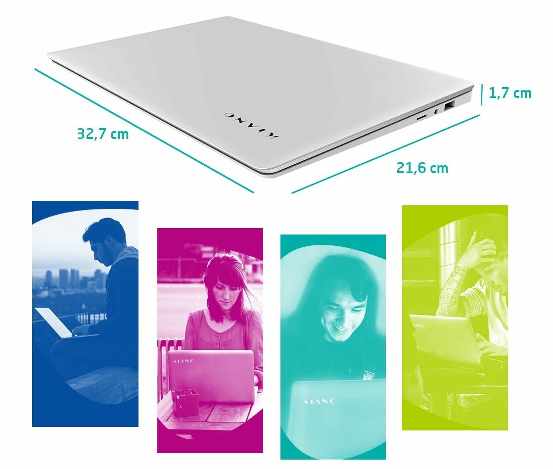 Laptop KIANO SlimNote 14.2 - lekki i smukły