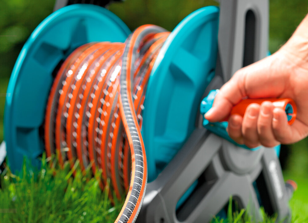 Wąż ogrodowy GARDENA Comfort Flex 3-4 cala 25 m 18053-25 maksymalne cisnienie do 25 bar solidny oplot spiralny wysokiej jakosci tworzywo sztuczne trwalosc odpornosc na uszkodzenia mechaniczne nie zawiera toksycznych ftalanow metali ciezkich bezpieczny wybor ekologia
