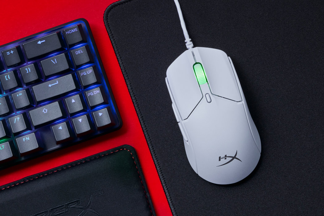 Mysz HYPERX Pulsefire Haste 2 platformy szybkość precyzja czujnik personalizacja rolki