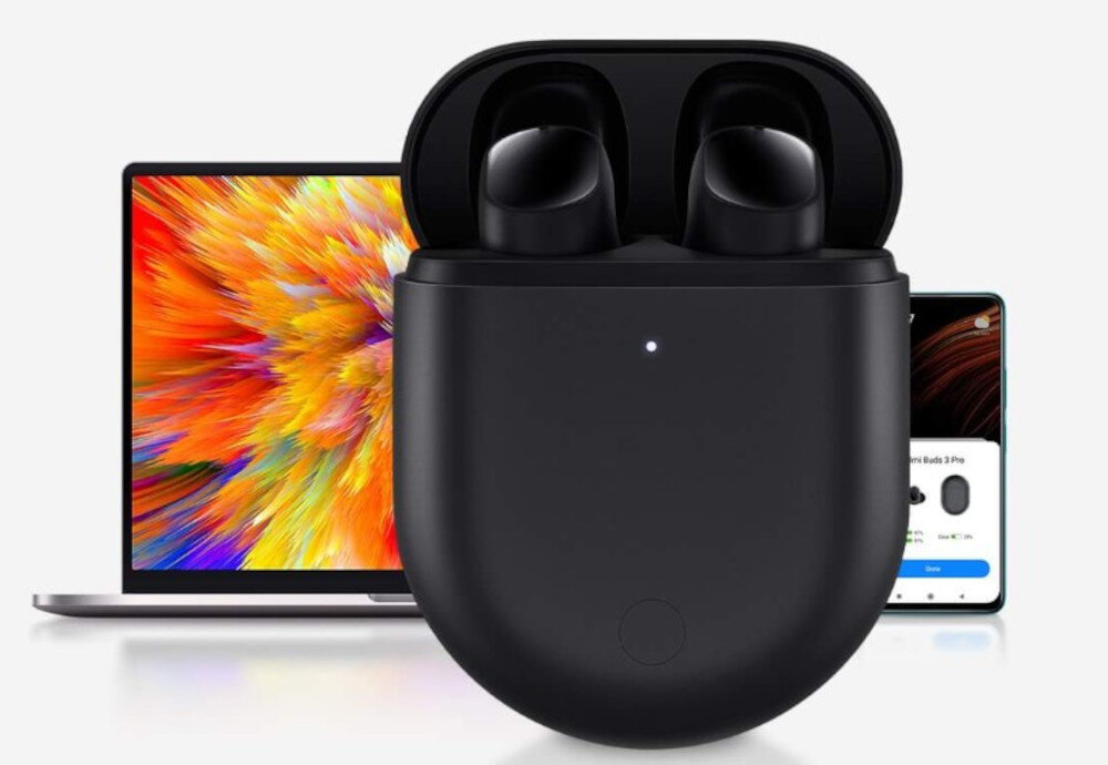 Słuchawki dokanałowe XIAOMI Redmi Buds 3 Pro ANC - Łącz się z dwoma urządzeniami