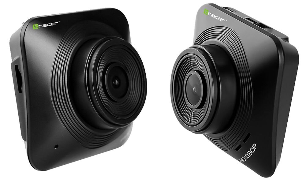 Wideorejestrator TRACER Draco 2.2S FHD obiektyw rozdzielczość nagrywanie kąt zapis sensor czujnik montaż wymiary ładowanie zasilanie auto samochód rejestrowanie karta pamięć pojemność ładowarka obraz zdjęcia filmy aplikacja sterowanie 