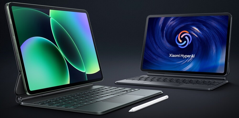 Tablet XIAOMI Pad 8 Xiaomi HyperOS 3 tryb stacji roboczej podział ekranu 5:5 1:9 HyperAI produktywność