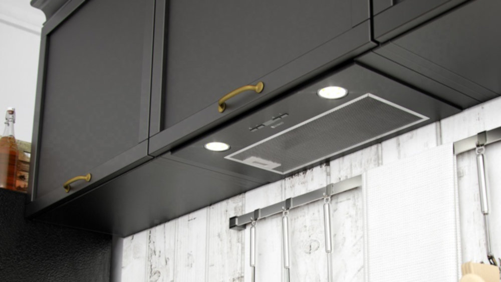 Okap GLOBALO Lofetti 60.1 Eko Max Czarny - Filtr