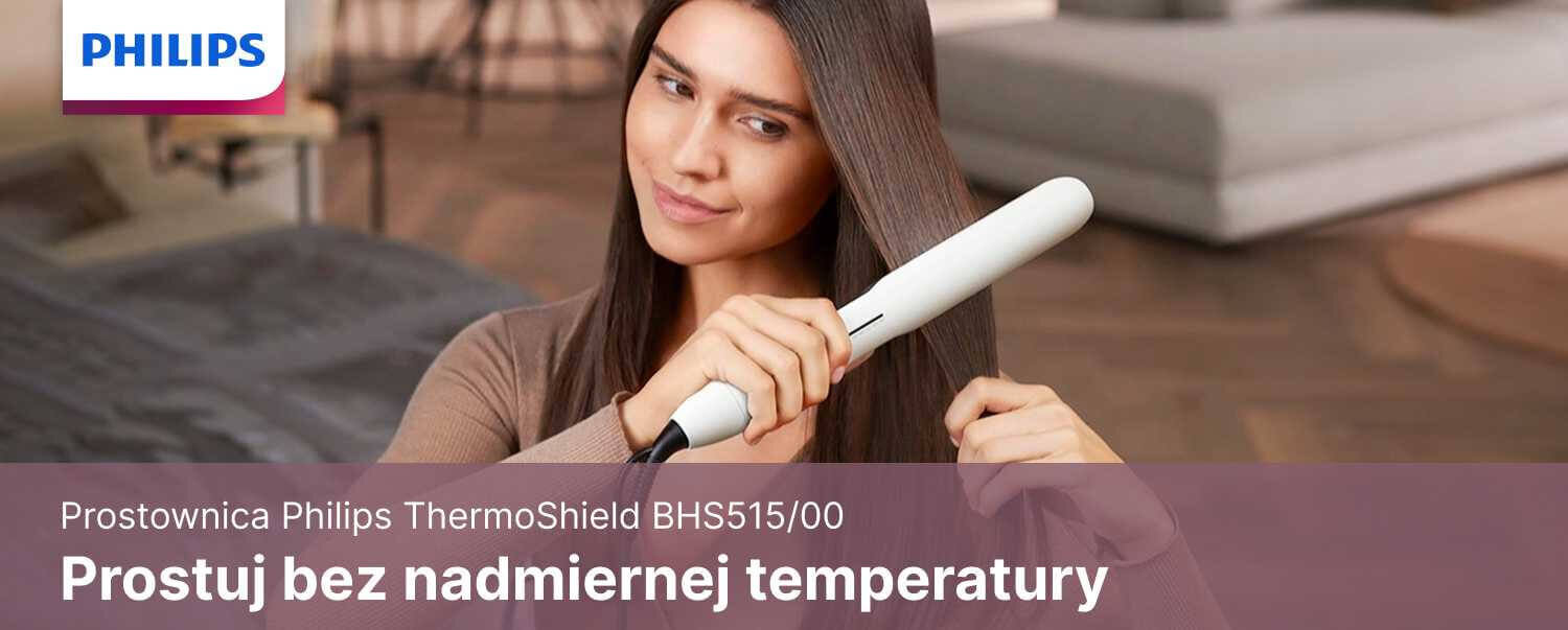 Prostownica Philips serii 5000 do nabycia w sklepach Media Expert