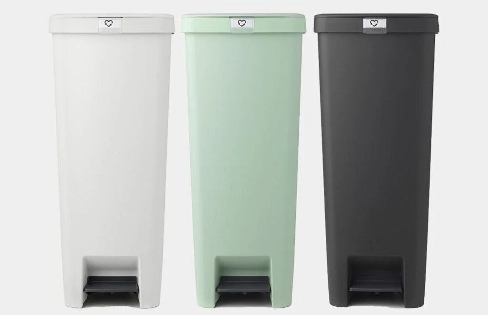 Kosz na śmieci BRABANTIA 800023 StepUp 40L Ciemnoszary Wygodne użytkowanie system otwierania StepUp wybor kolor