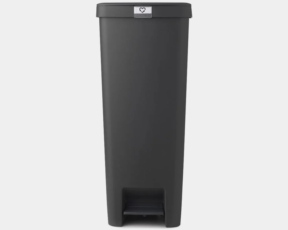 Kosz na śmieci BRABANTIA 800023 StepUp 40L Ciemnoszary kolor kolorystyka Solidna konstrukcja