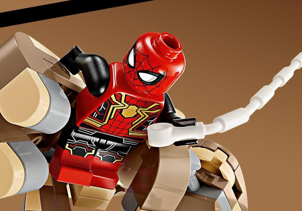 LEGO 76280 Marvel Spider-Man vs. Sandman: ostateczna bitwa zabawa edukacja rozwój wyposażenie kreatywność
