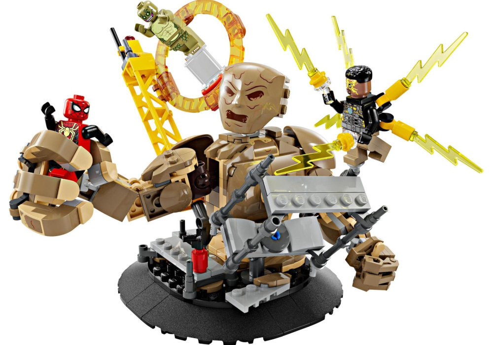 LEGO 76280 Marvel Spider-Man vs. Sandman: ostateczna bitwa zabawa edukacja rozwój wyposażenie kreatywność