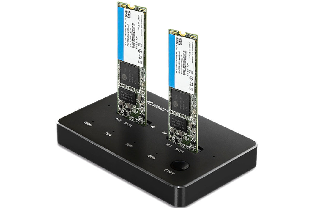 stacja dokująca QOLTEC 50310 wygoda zdjęcia filmy funkcjonalność szybkość prędkość dyski SSD