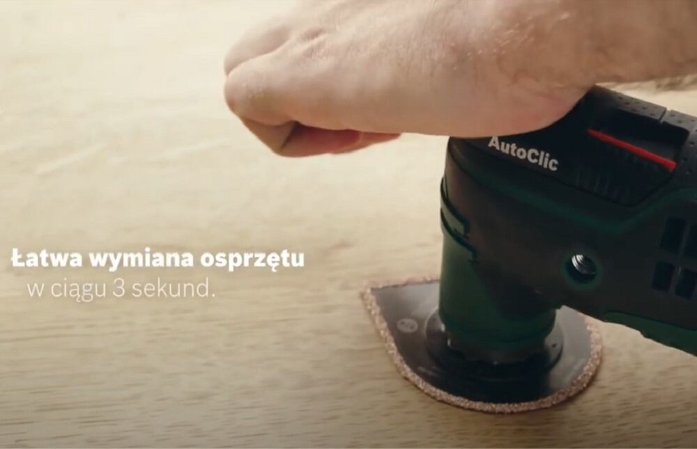 Narzędzie wielofunkcyjne BOSCH PMF 350 CES Szybka wymiana osprzętu