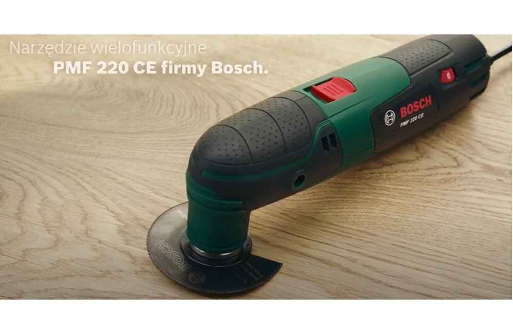 Narzędzie wielofunkcyjne BOSCH PMF 220 CE Komfortowa praca