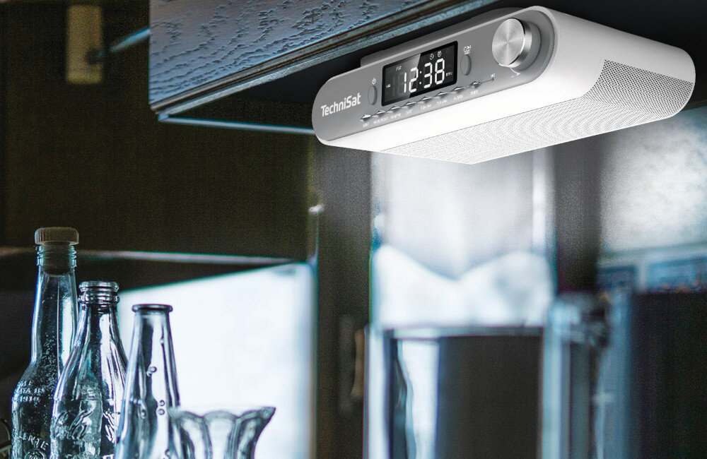 Radio TECHNISAT KITCHENRADIO podwieszane oświetlenie LED