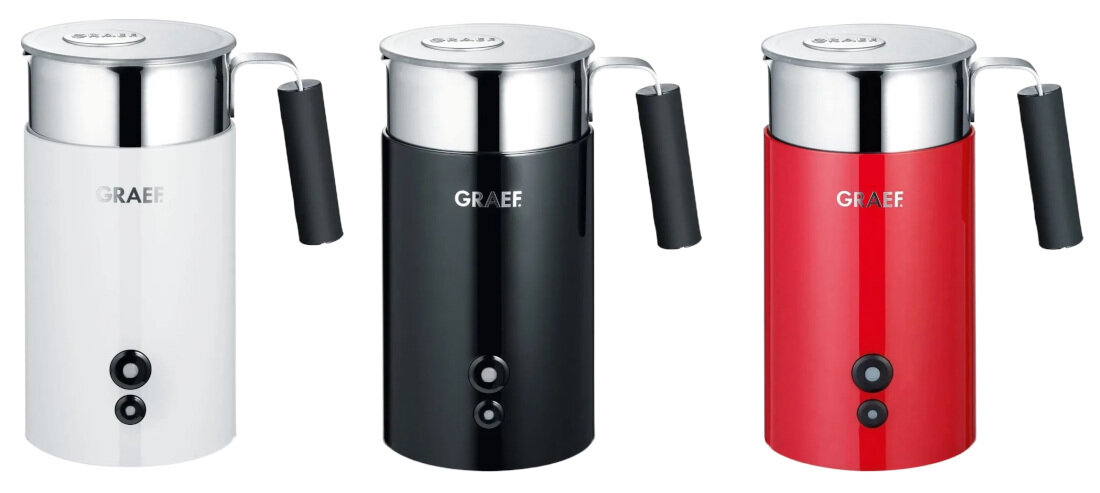 Spieniacz GRAEF MS701 Biały wygląd design prezentacja wizualizacja tło Wyśmienita piana w Twoim domu