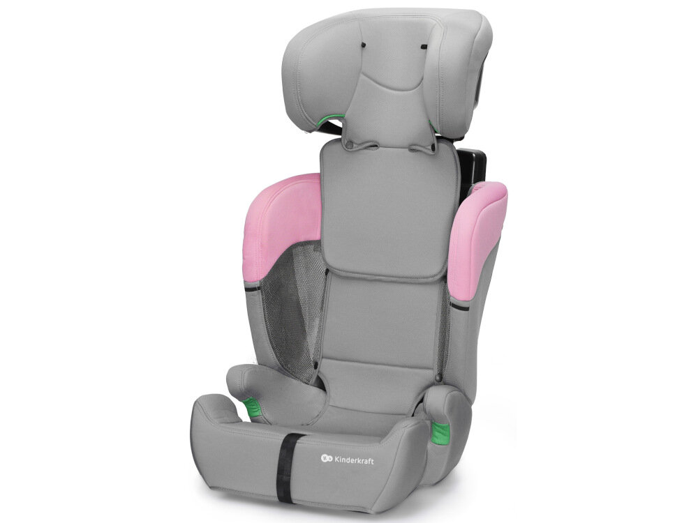 Fotelik samochodowy KINDERKRAFT Comfort Up I-Size 9-36 kg Różowy 7-stopniowa regulacja wysokosci zaglowka miekkie wykonczenie