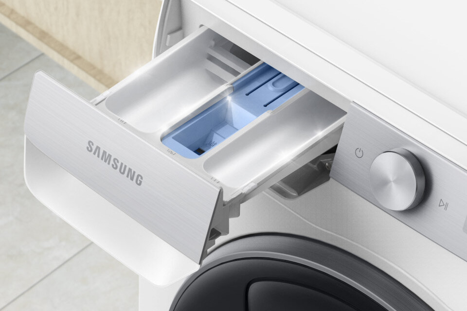 Szuflada StayClean pozwala pozbyć się osadów po detergentach 