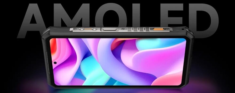 Smartfon ULEFONE Armor 28 Ultra ekran AMOLED 6,67 cala 120Hz jasność 2200 nitów