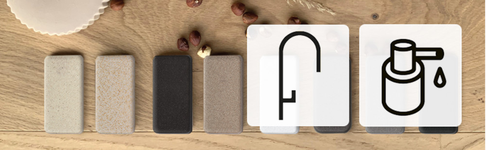 DOZOWNIK PŁYNU DO NACZYŃ FRANKE ACTIVE SM 119.0547.906 ikony kolory odcienie barwy Kolory dopasowane do baterii Elegancki spójny wygląd kolory baterii