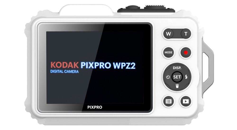 Aparat KODAK WPZ2  zoom rozdzielczość bateria stabilizacja zoom af przysłona obiektyw makro ogniskowa 