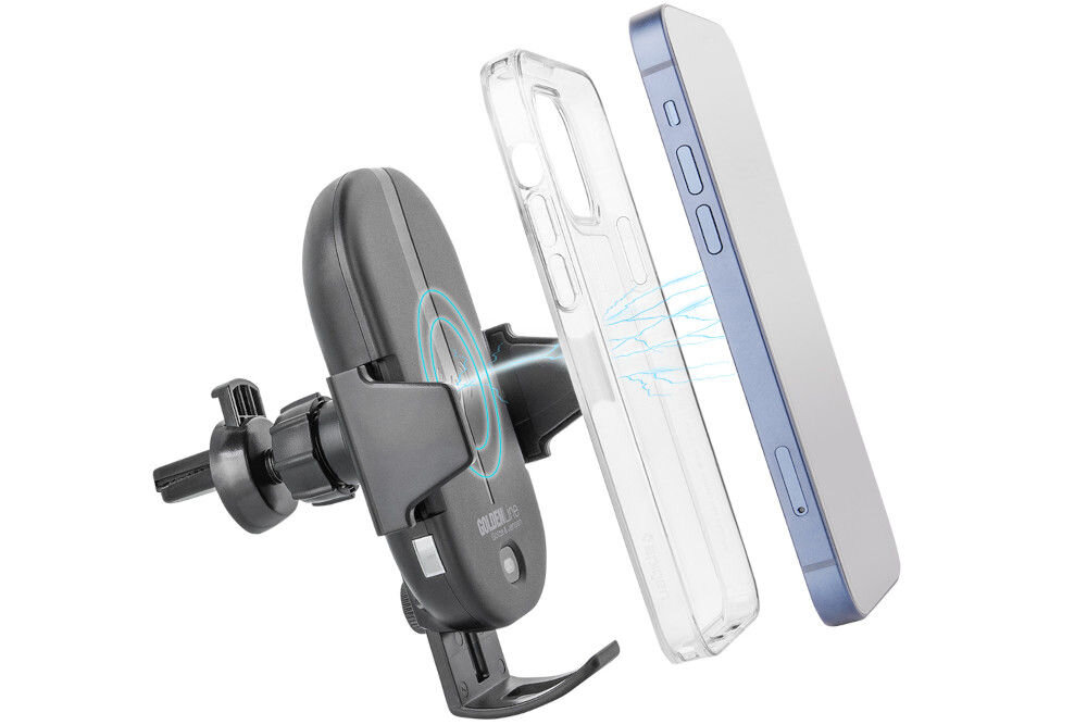 Uchwyt samochodowy GÖTZE & JENSEN CH500W regulacja rozstaw ramion przewod podlaczenie