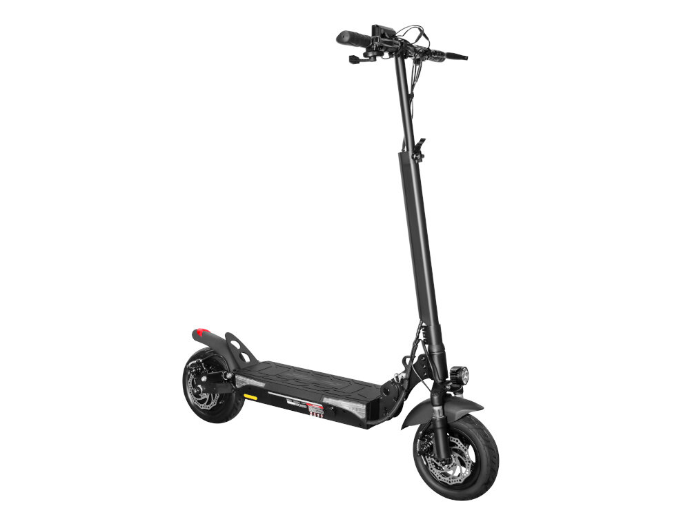 Hulajnoga elektryczna RUPTOR R1 Lite V2 10 60km 500W 10 Czarny bateria napiecie 48 V pojemnosc 15 Ah zasieg do 60 km czas ladowania okolo 7-8 godzin