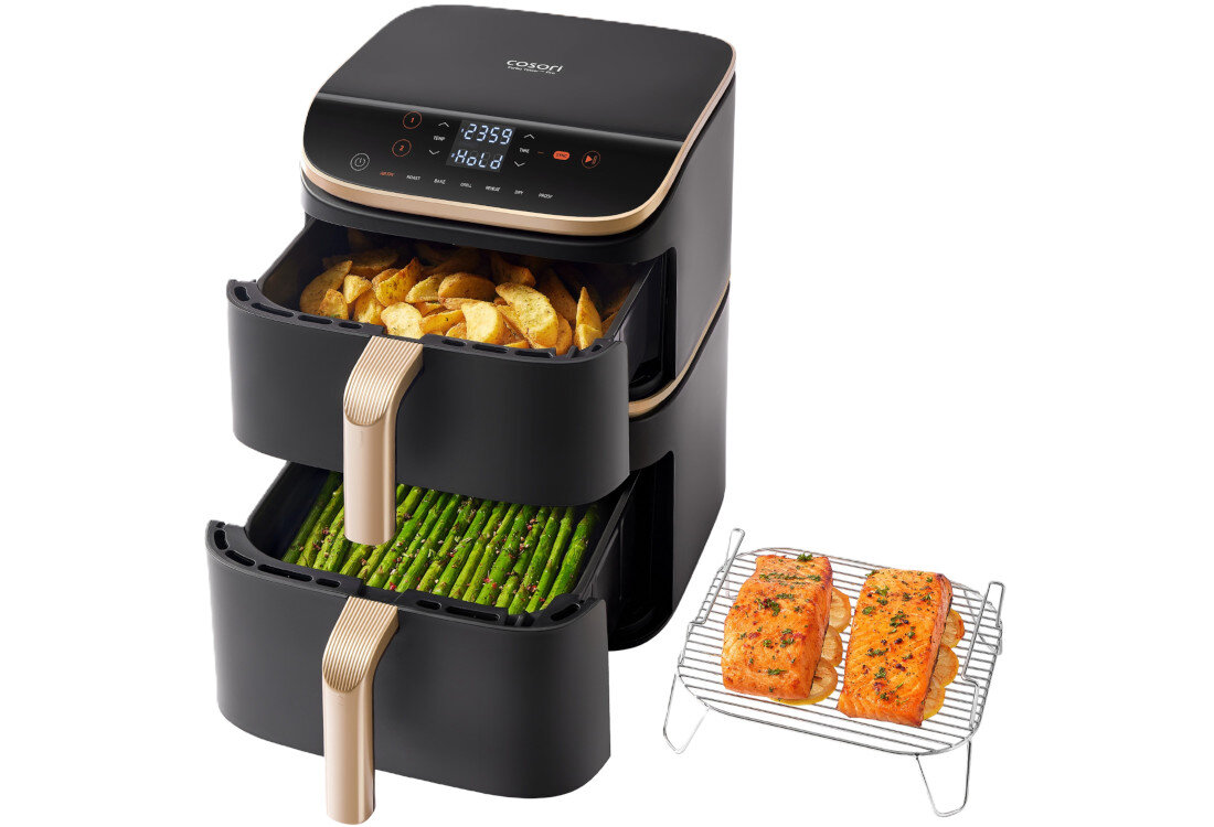 Air Fryer Frytkownica beztłuszczowa COSORI Turbo Tower Pro Smart CAF-DC123S-DEUR (WiFi) eleganckie rozwiązanie Minimalistyczny design starannie wykończone detale styl Twojej kuchni