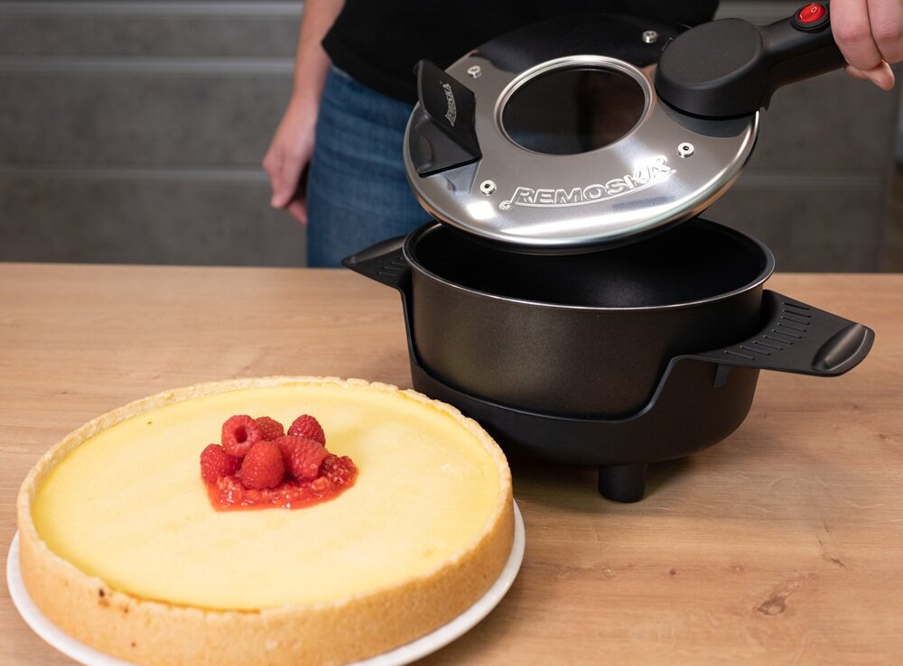 Prodiż REMOSKA Prima Glass P32F-01 pojemna misa, dla kilku osób jednocześnie, bez dzielenia składników