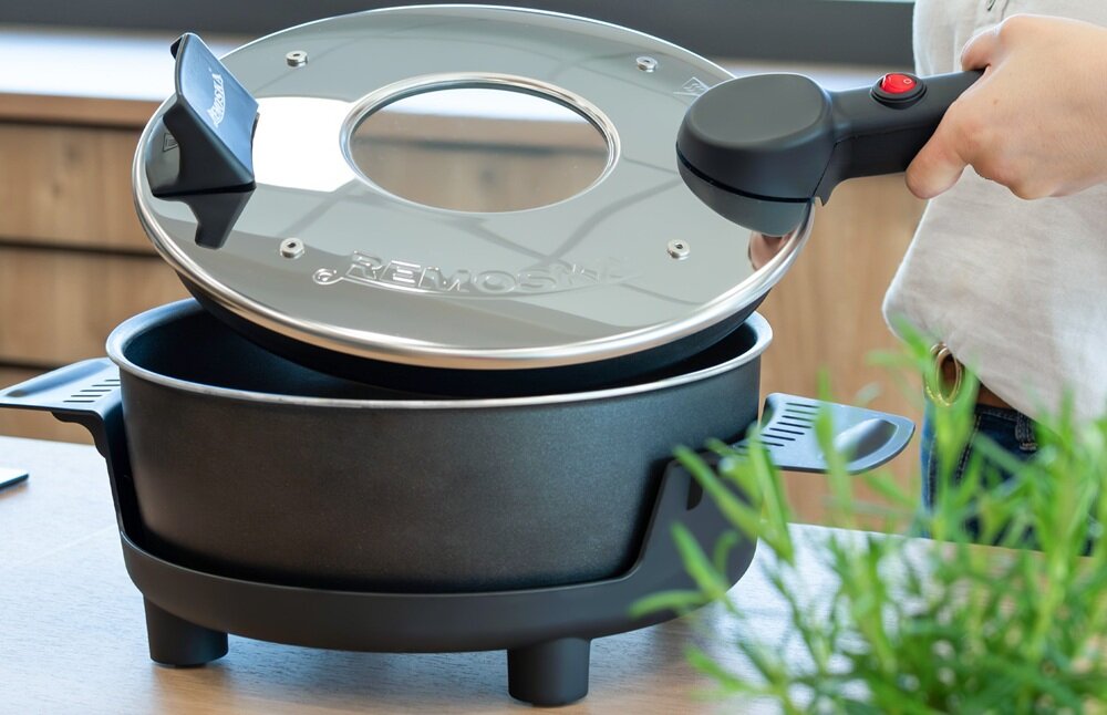 Prodiż REMOSKA Prima Glass P32F-01 niewielkie wymiary, łatwe przechowywanie, funkcjonalność