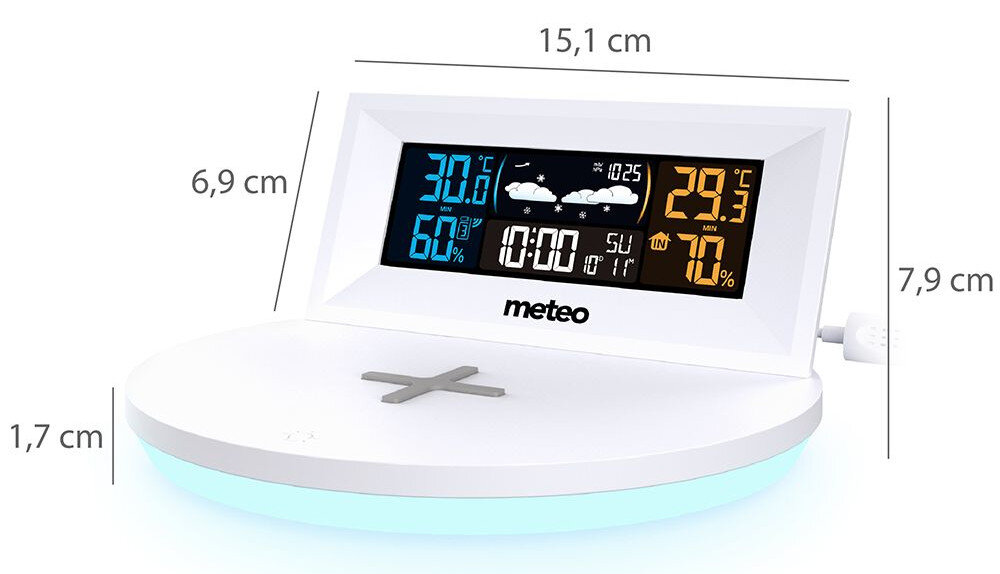 Stacja pogody METEO SP94 wymiary wysokość szerokość