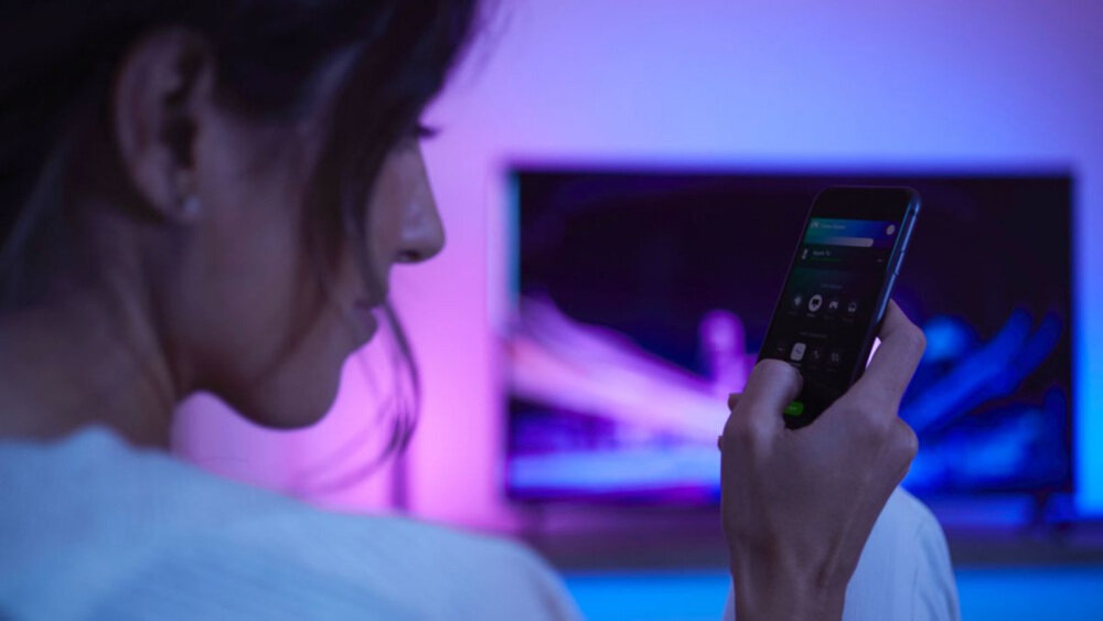 Sterownik PHILIPS HUE 929002275802 aplikacja możliwość zmiany ustawienia oświetlenia