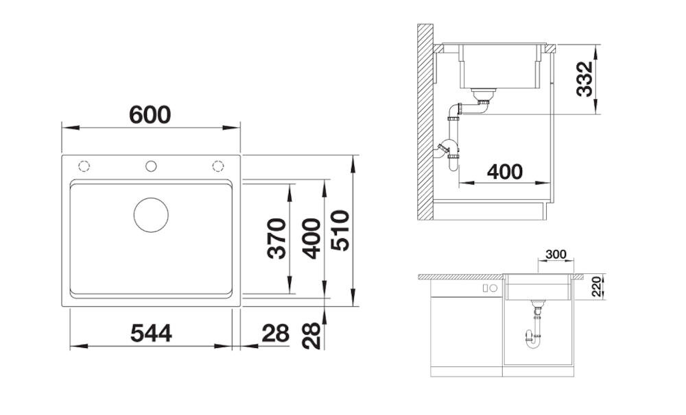 BLANCO funkcjonalność komora komfort użytkowanie odporność uderzenia wysokie temperatury zarysowania zarysowania przebarwienia promieniowanie uv