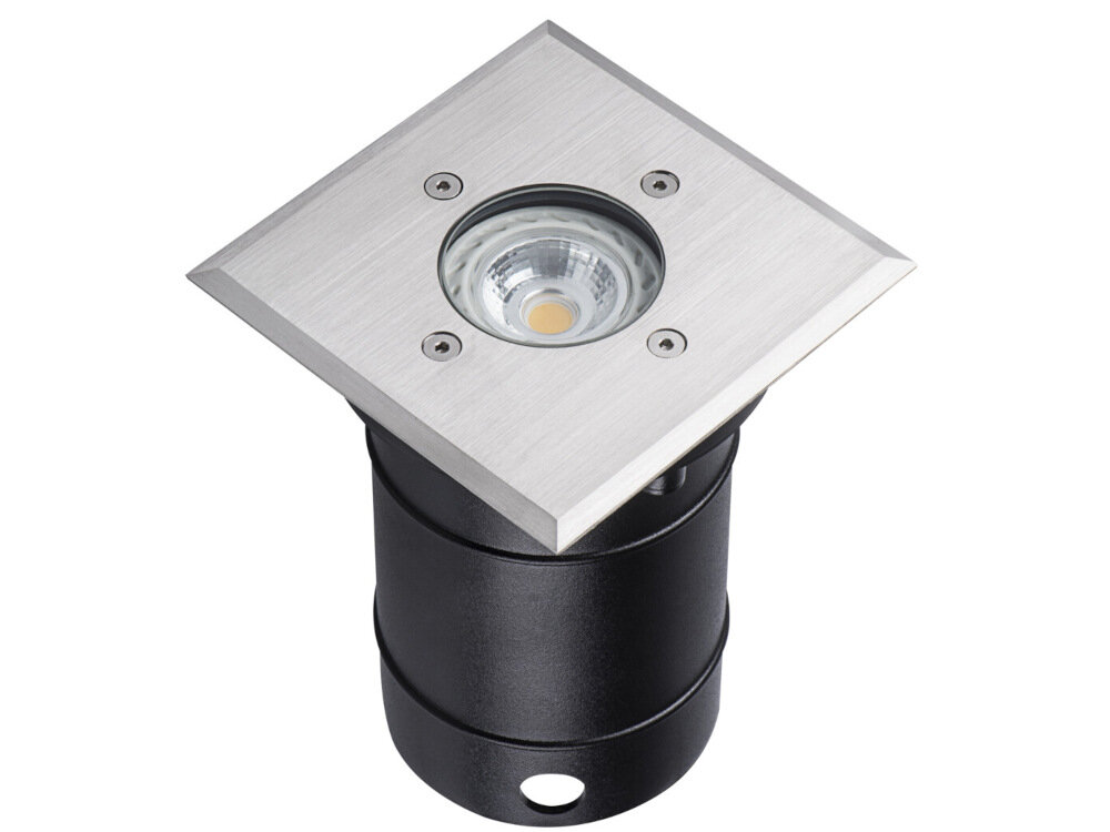 Oprawa najazdowa KANLUX Berg DL-10L 7173 Srebrny stylowe funkcjonalne oswietlenie zewnetrzne element dekoracyjny bezpieczenstwo do oswietlenia sciezek tarasow wejsc