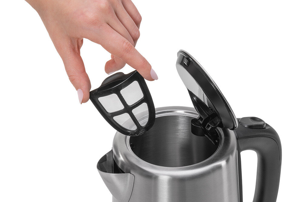 Czajnik GÖTZE & JENSEN KT901X Inox pojemność 1.7L regulacja temperatury wyświetlacz LED