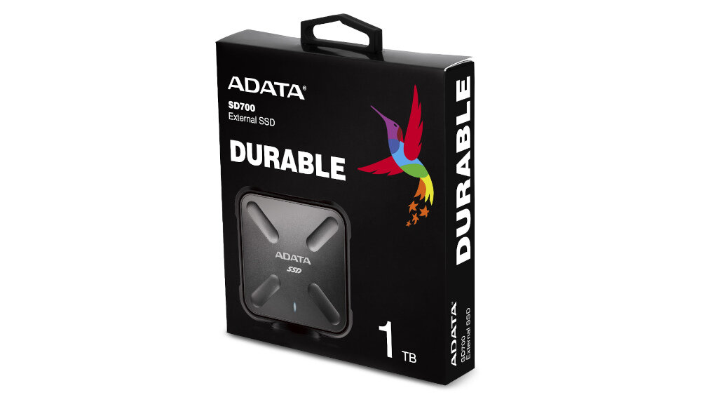 Dysk ADATA External SD700 - odporność