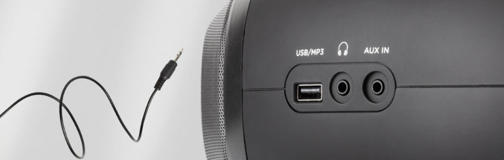 Radioodtwarzacz JVC RD-E664B-DAB+ Bluetooth Czarny bluetooth czytnik usb wejście aux napęd cd wyjście słuchawkowe