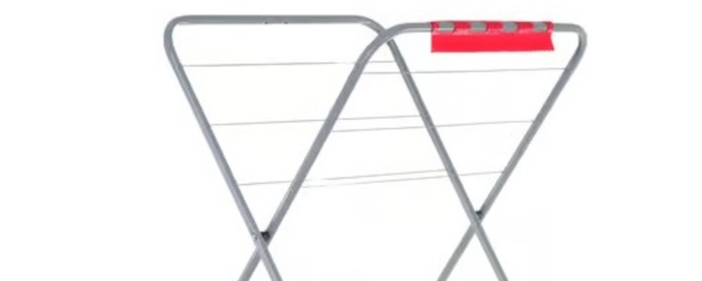 Suszarka na pranie VELKEA V200 Szary Praktyczny wieszak bielizna