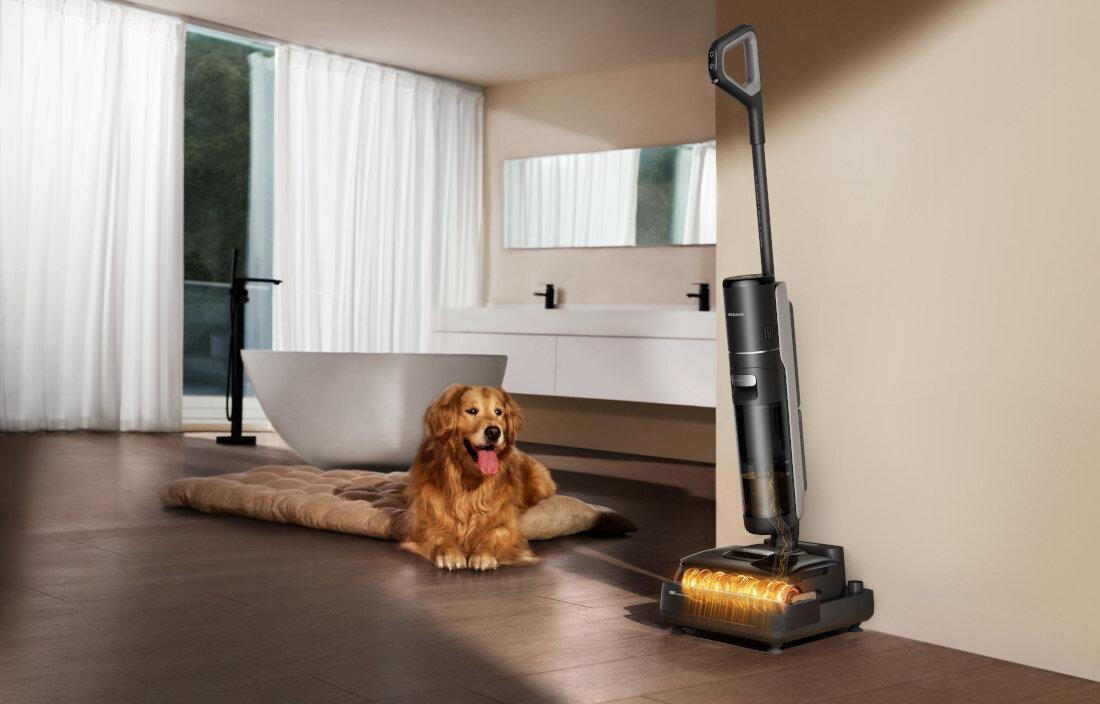 Odkurzacz DREAME H15 Mix Higieniczna szczotka System ThermoTub™ temperatura czas wygoda pewność