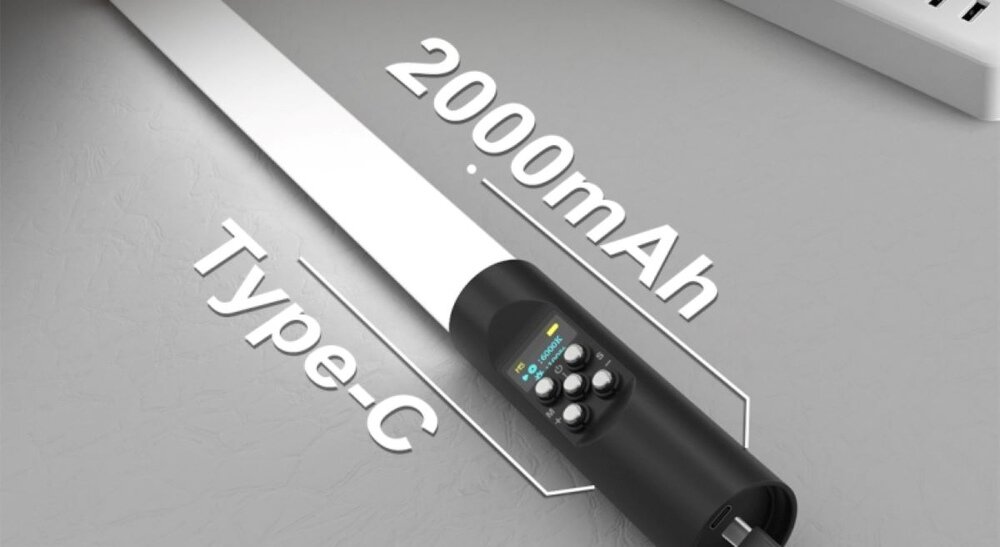 Lampa fotograficzna PULUZ PU3550R RGB akumulator 