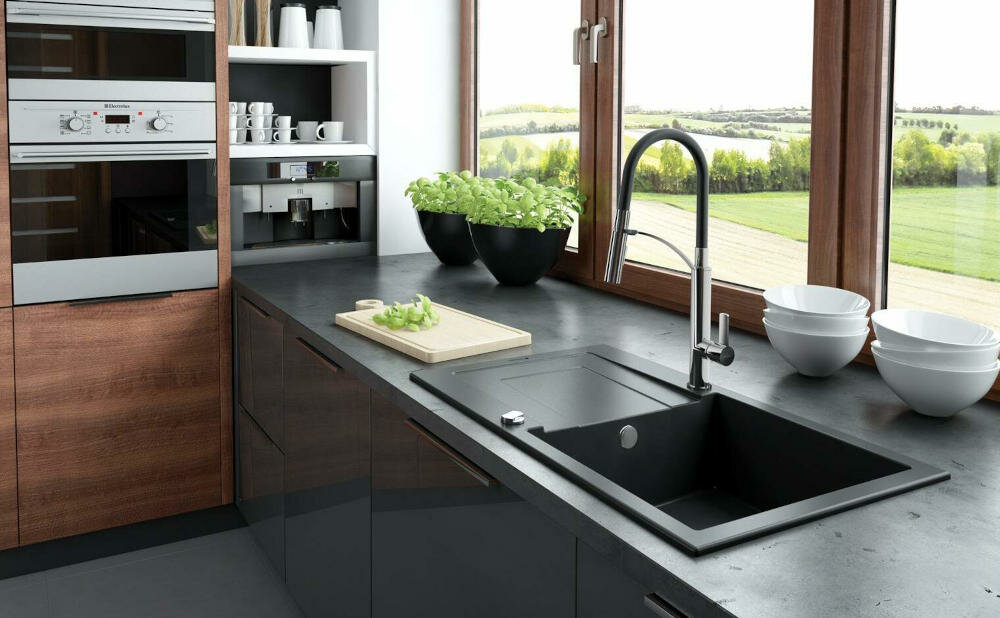 DEANTE Gerbera BGB B720 wykończenie tradycyjny błyszczący chrom minimalistyczny design elegancki kształt nowoczesna kuchnia tradycyjna aerator strumień filtr woda redukcja butelki plastik